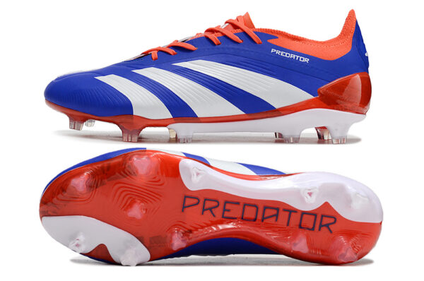 Adidas Predator Elite FG rojo, azul y blanco – 2