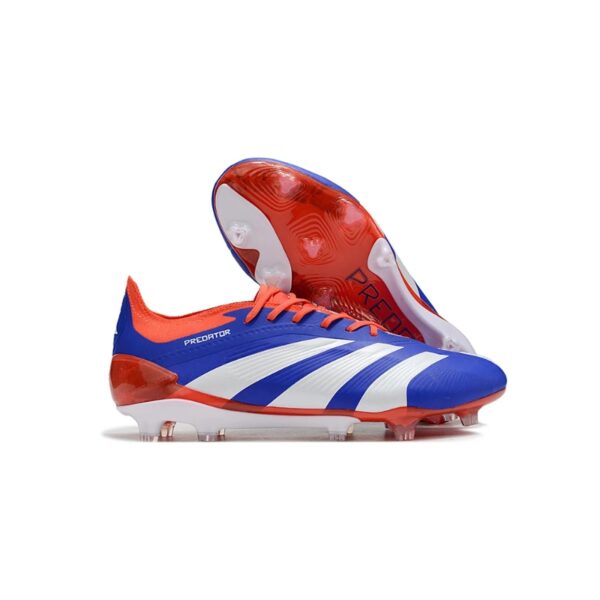 Adidas Predator Elite FG rojo, azul y blanco 1