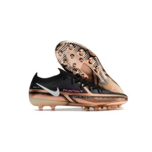 Nike Phantom GT Elite AG-PRO negro, blanco, dorado y rosa